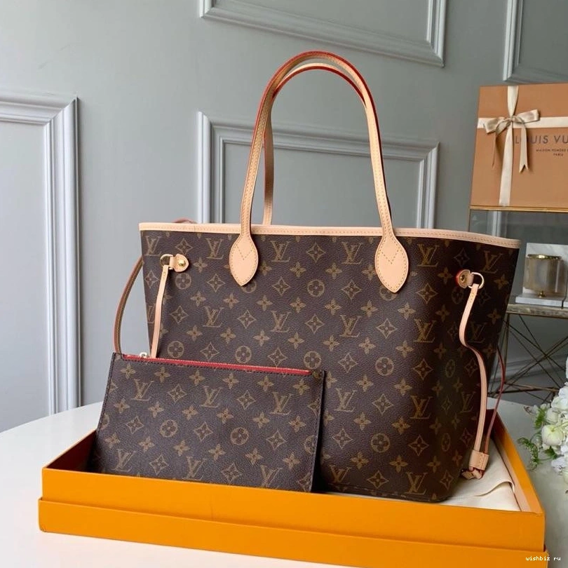 WIS VUITTON NEVERFULL LOUIS MM 0826
